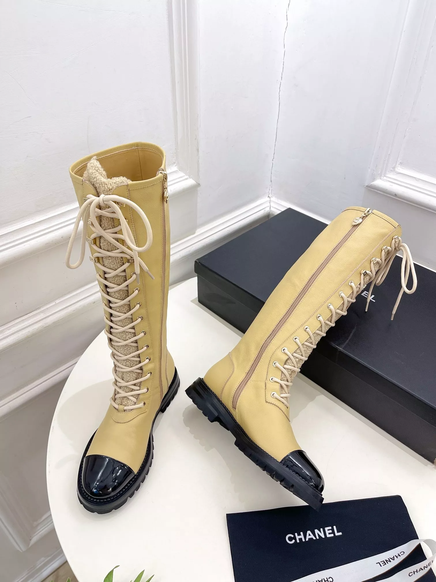 chanel bottes pour femme s_12751bb1